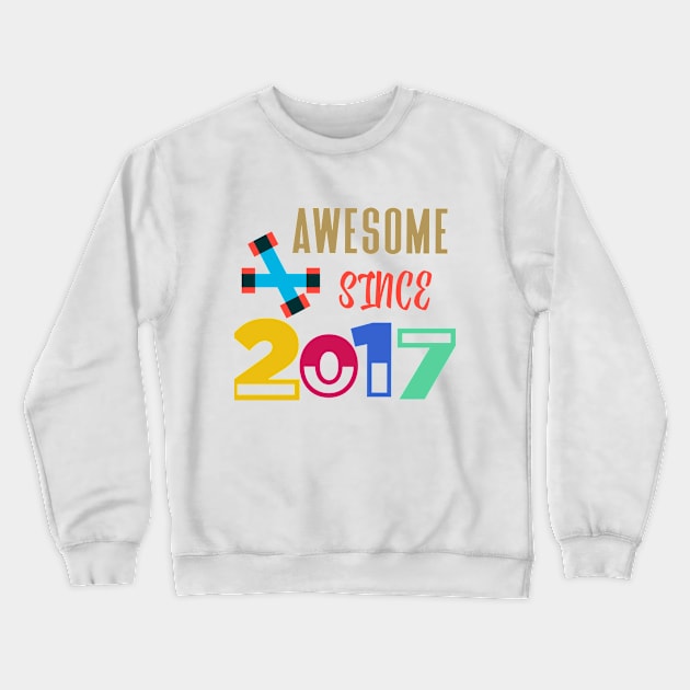 7th birthday gift Crewneck Sweatshirt by Design stars 5